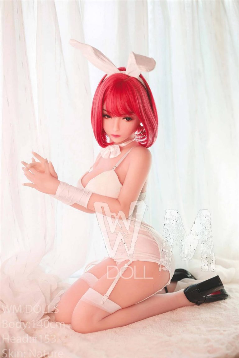red-haired bunny teen realistic sex doll 140 cm small love doll WM DOLL Julianna-red-haired lifelike love dolls bunny girl teenagers 9 beautiful real doll
