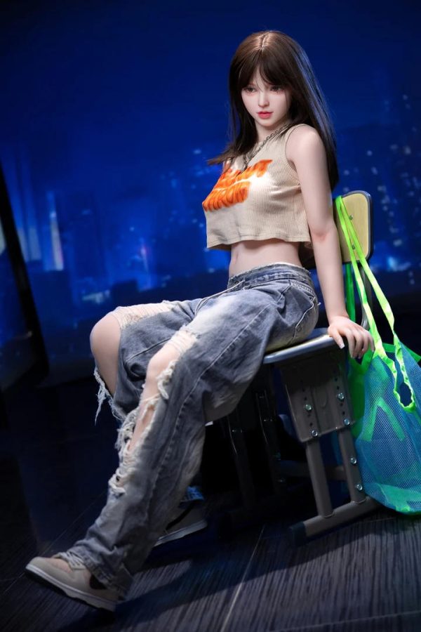 157 cm di altezza bambole amore bellezza asian sex doll 5