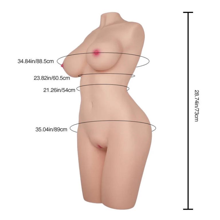21 8 kg realistic masturbator sex doll torso 8