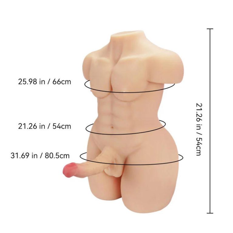 muñeca sexual torso con 14 5 kg torso masculino 3
