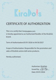 Certificato di autorizzazione del marchio KIRADOLS